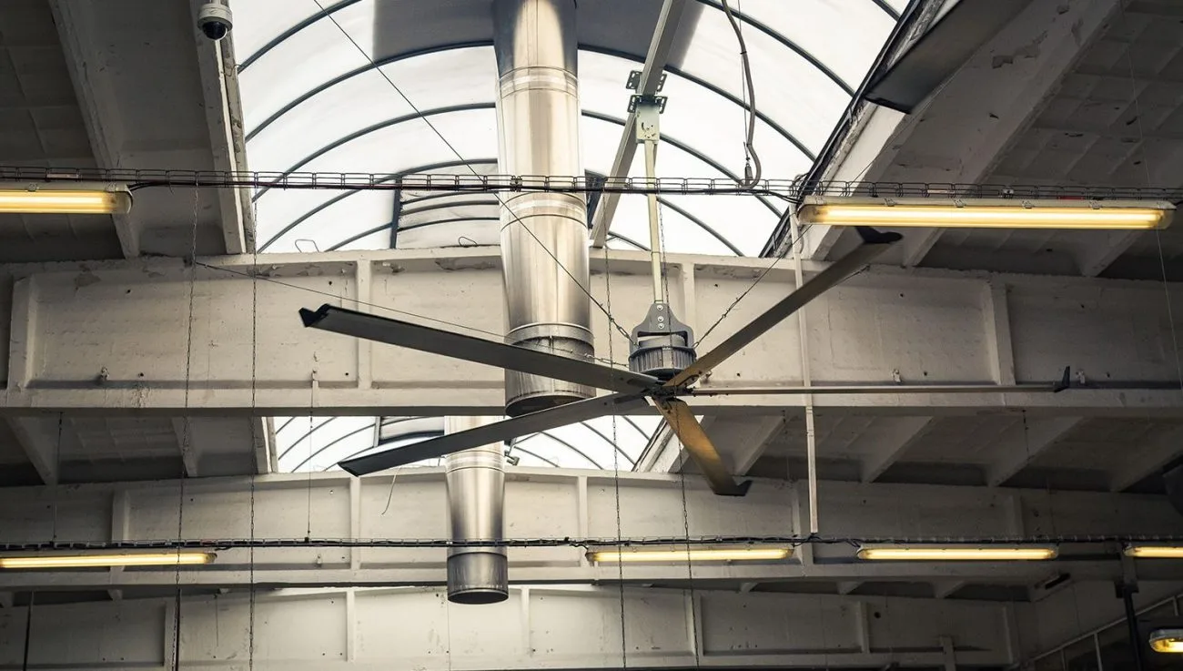 HVLS destratifikátory