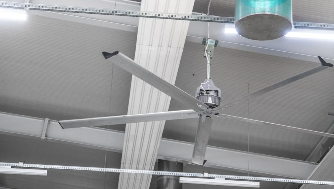 HVLS destratifikátory
