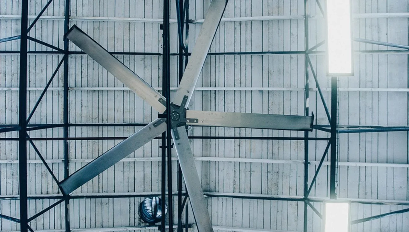 HVLS destratifikátory